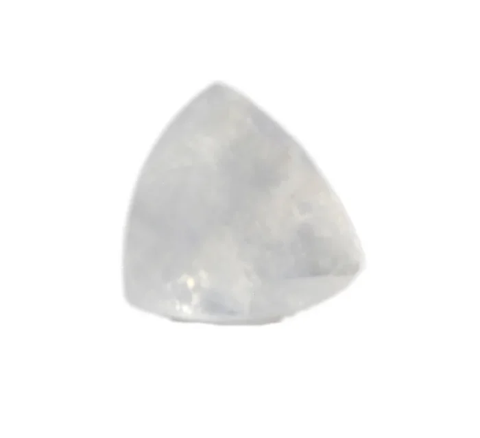 Rainbow Moonstone 1PC Chunky 16×16 MM Triangle Faceted White Pure Semi Precious Loose Gemstones