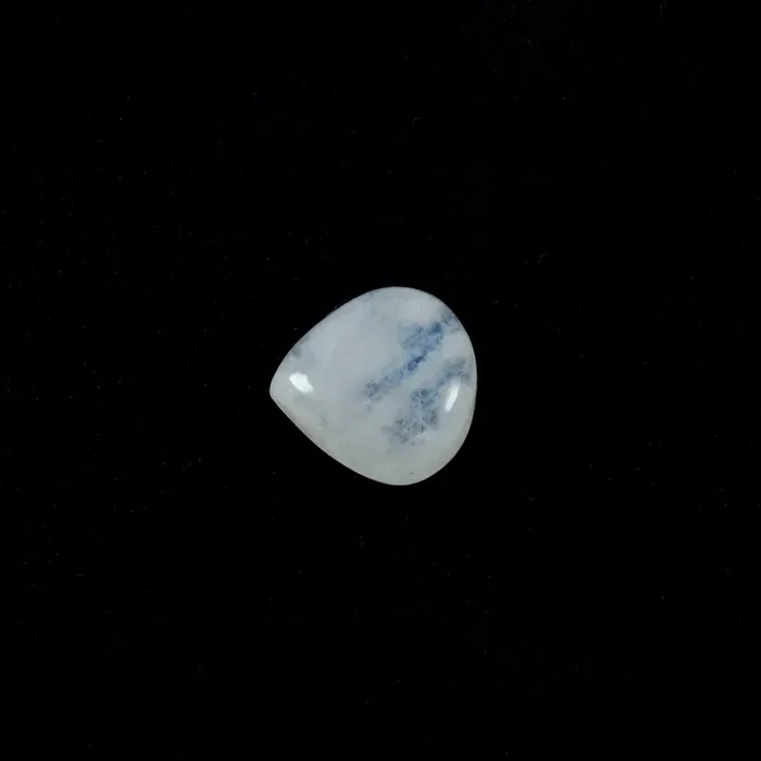 Rainbow Moonstone 1PC Large 10×10 MM Heart Cabochon White Brilliant semi Precious Loose Gems
