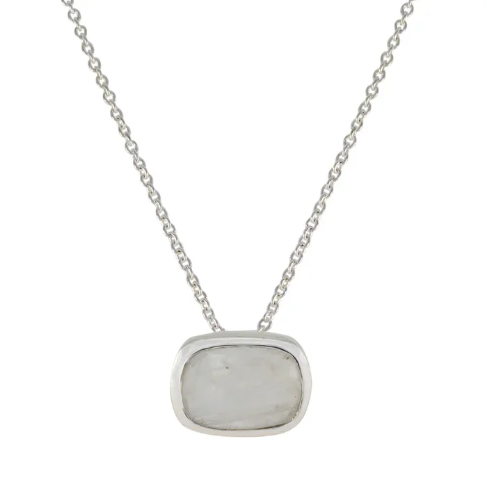 Rainbow Moonstone Classic Spanish 925 Silver Solitaire Alice Armor White Pendant Jewelry