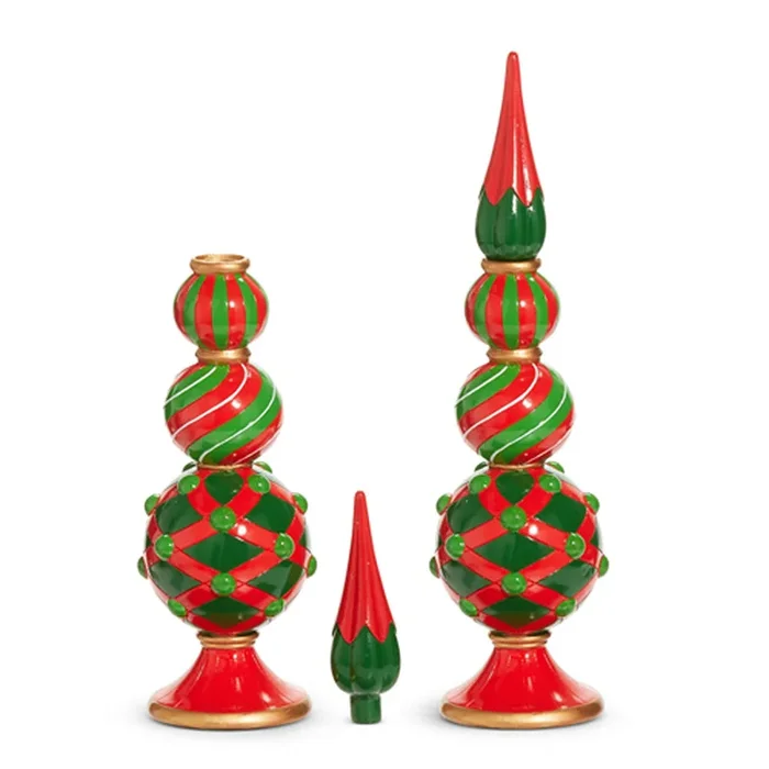 Raz Imports 15″ Finial Candle Holder