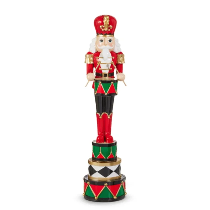 Raz Imports 18″ Red, White, and Green Nutcracker