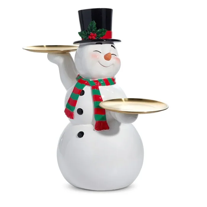 Raz Imports 25″ Retro Snowman Cake Palate (In-Store Pickup Only)