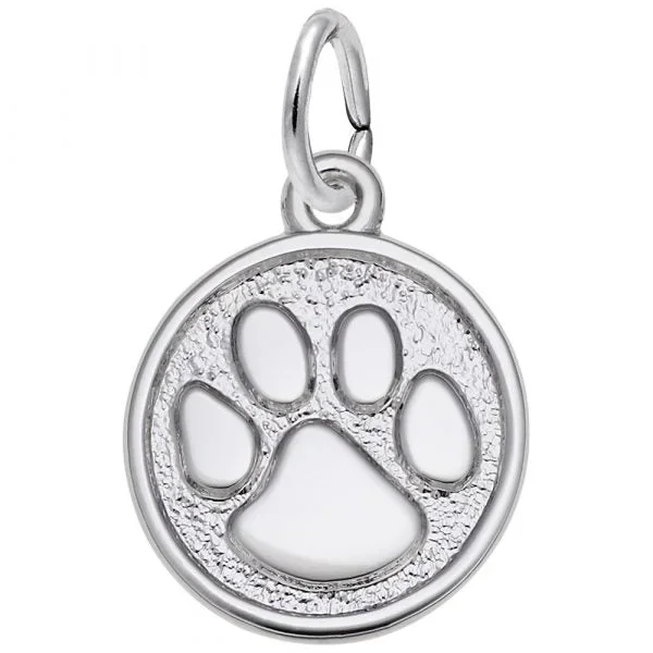 RC 5664 PAW PRINT CHARM