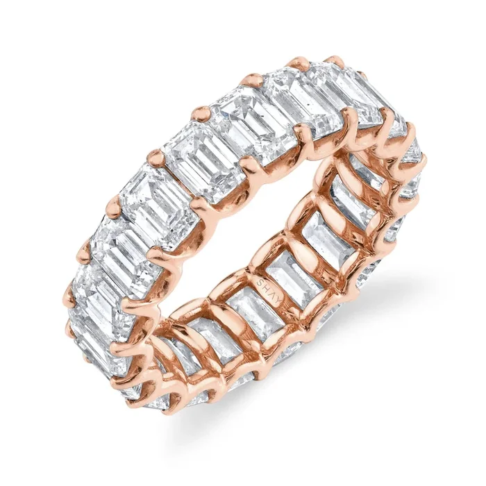 READY TO SHIP DIAMOND ETERNITY BAND, 7cts