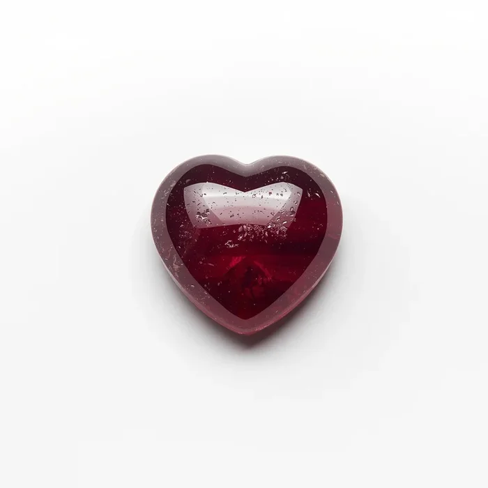Red Jade 10PC Tiny 3×3 MM Heart Cabochon Red Polished semi Precious Loose Gemstones