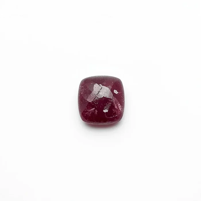 Red Jade 10PC Tiny 3×3 MM Square Cabochon Red Pure semi Precious Loose Gems