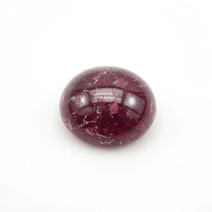Red Jade 10PC Tiny 4×4 MM Round Cabochon Red Polished semi Precious Loose Gemstones
