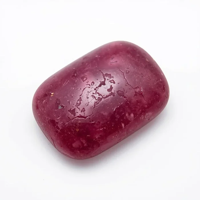 Red Jade 1PC Large 9×11 MM Emerald Cabochon Red Pure semi Precious Precious Gemstone
