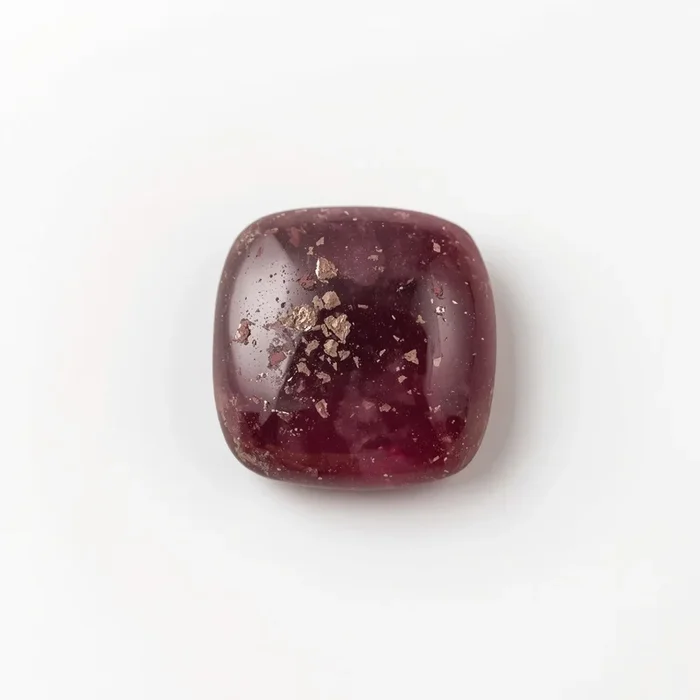 Red Jade 1PC Medium 9×9 MM Square Cabochon Red Luster semi Precious Loose Gems