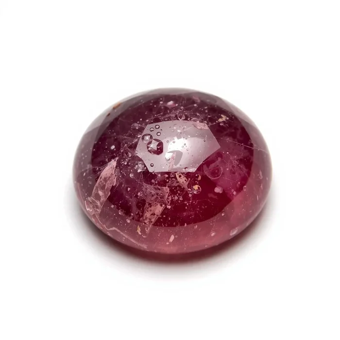 Red Jade 1PC Small 8×8 MM Round Cabochon Red Shine semi Precious Loose Gems