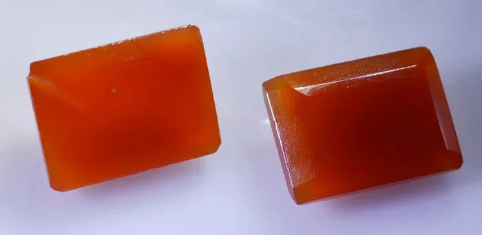 Red Onyx 1PC Large 8×12 MM Emerald Faceted Red Fine Semi Precious Gems