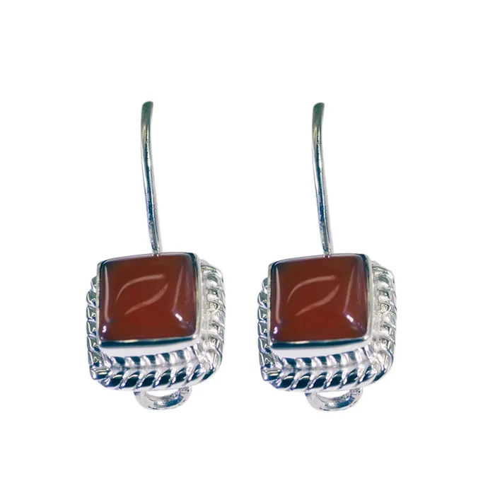 Red Onyx American Camilla multiple Dangle Red 925 Sterling Silver Earring
