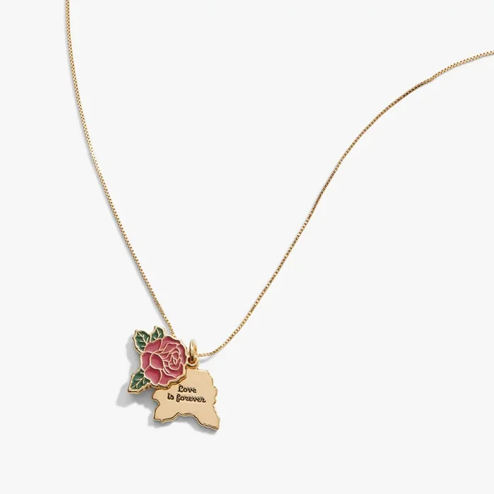 Red Rose ‘Love Is Forever’ Necklace