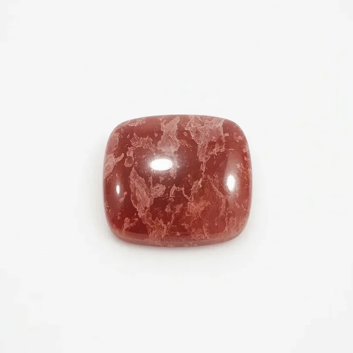 Red Strawberry Quartz 10PC Tiny 3×3 MM Square Cabochon Red Polished semi Precious Loose Gems
