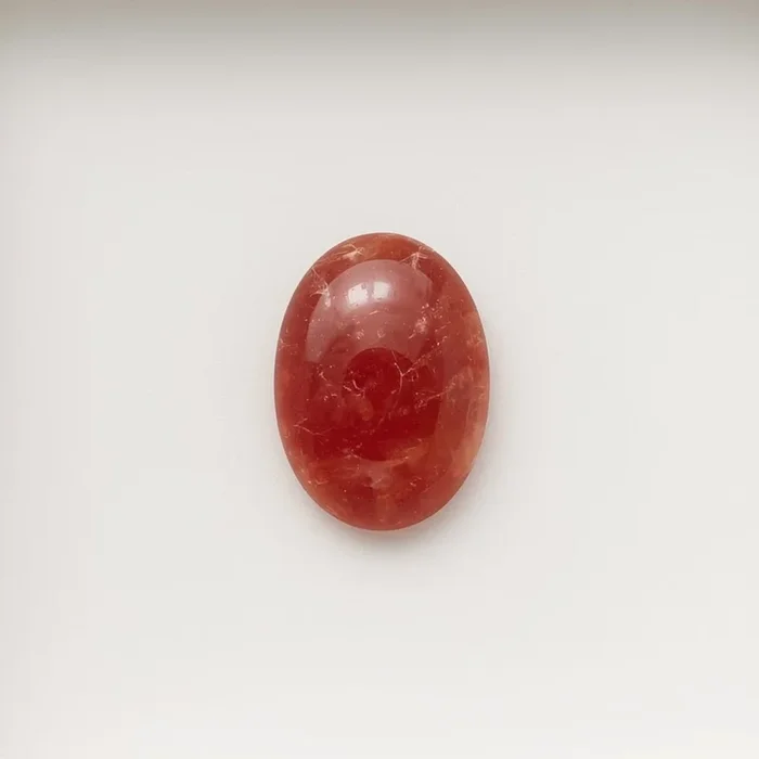 Red Strawberry Quartz 10PC Tiny 3×5 MM Oval Cabochon Red Splendid semi Precious Semi Precious Gemstone