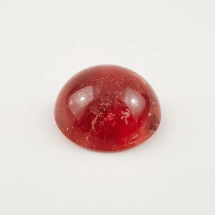 Red Strawberry Quartz 1PC Large 10×10 MM Round Cabochon Red Pure semi Precious Loose Gemstones