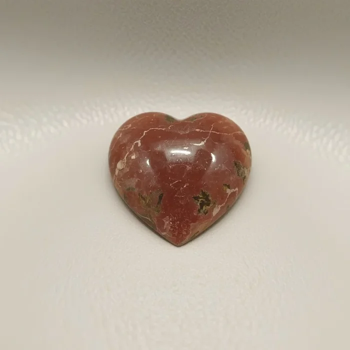 Red Strawberry Quartz 1PC Medium 9×9 MM Heart Cabochon Red Pure semi Precious Loose Gemstones