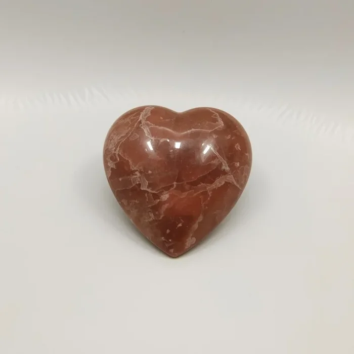 Red Strawberry Quartz 1PC Small 7×7 MM Heart Cabochon Red Genuine semi Precious Loose Gems