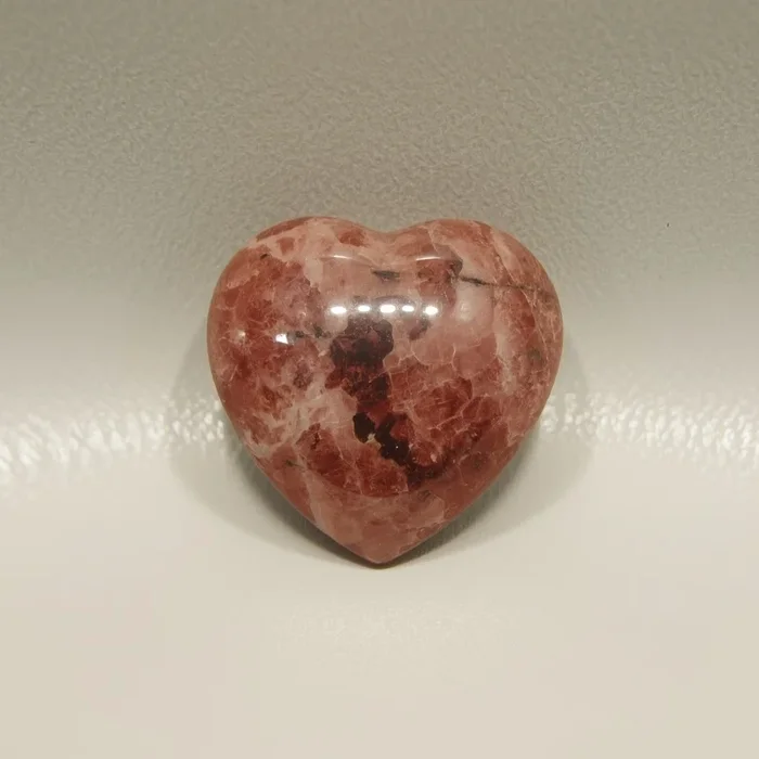 Red Strawberry Quartz 1PC Tiny 6×6 MM Heart Cabochon Red Natural semi Precious Gems