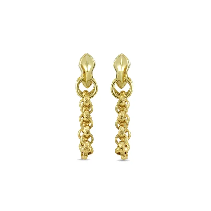 Reign Earring Short – 18K Gold Vermeil