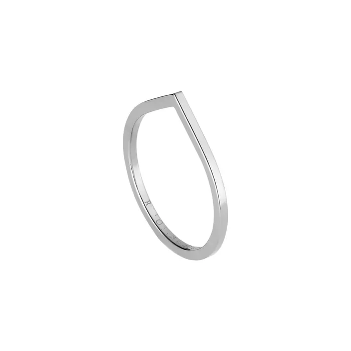 Repossi Antifer ring 1 row in white gold | Lepage