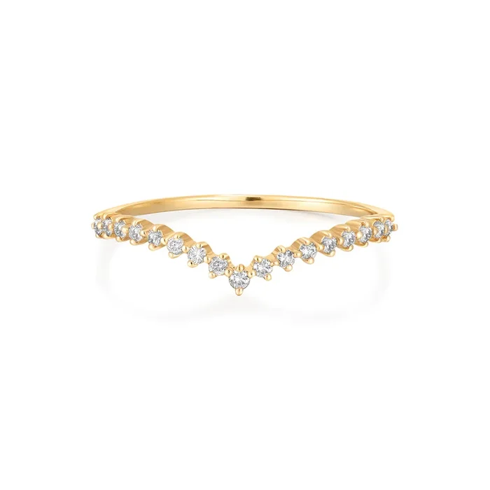 REVERE | Lab Grown Diamond Wishbone Ring