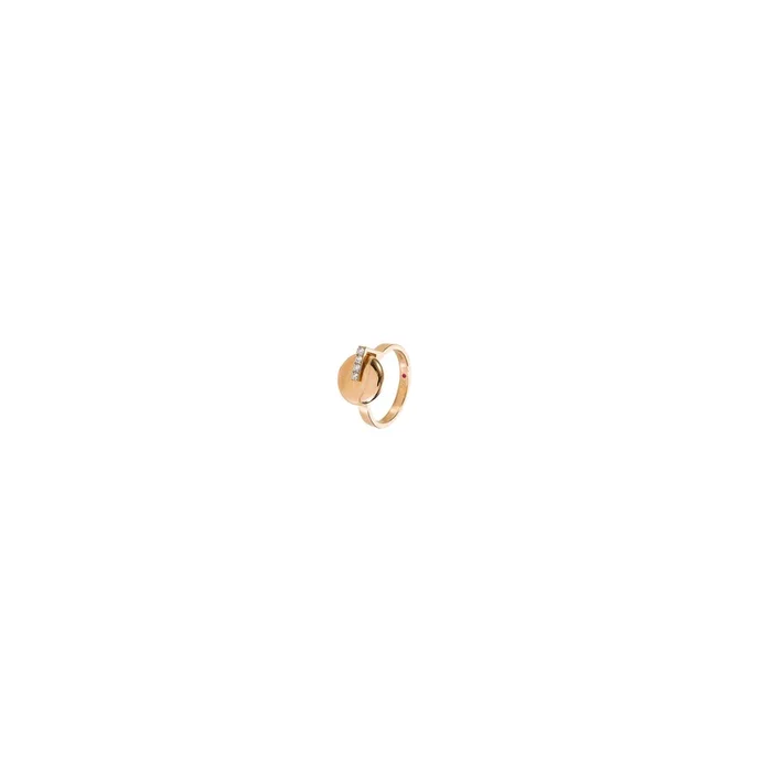 Ring Roberto Coin Colored Treasures in pink gold and diamonds ADR888RI1516R – Lepage