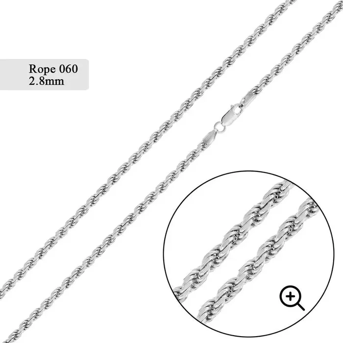 Rope 060 Chain or Bracelet 2.8mm – CH526