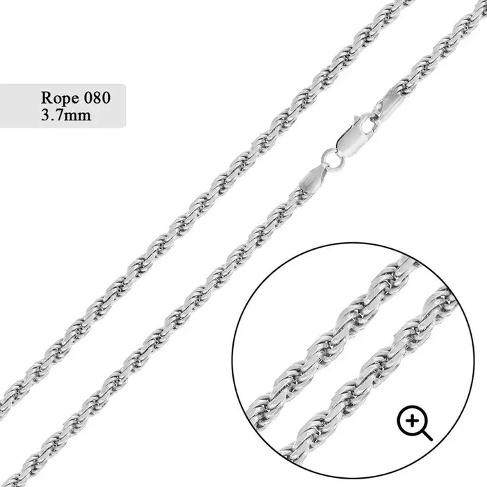 Rope 080 Chain or Bracelet 3.7mm – CH528