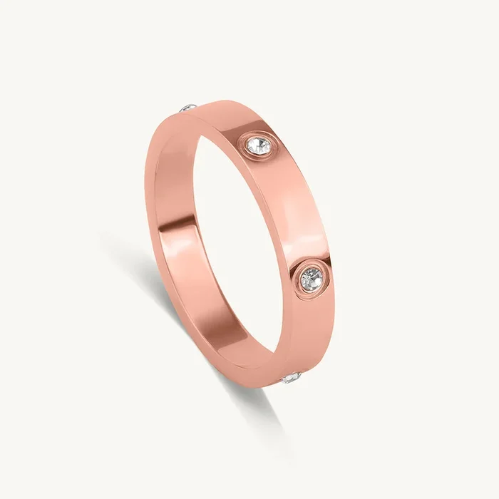 Rose Gold Band Ring