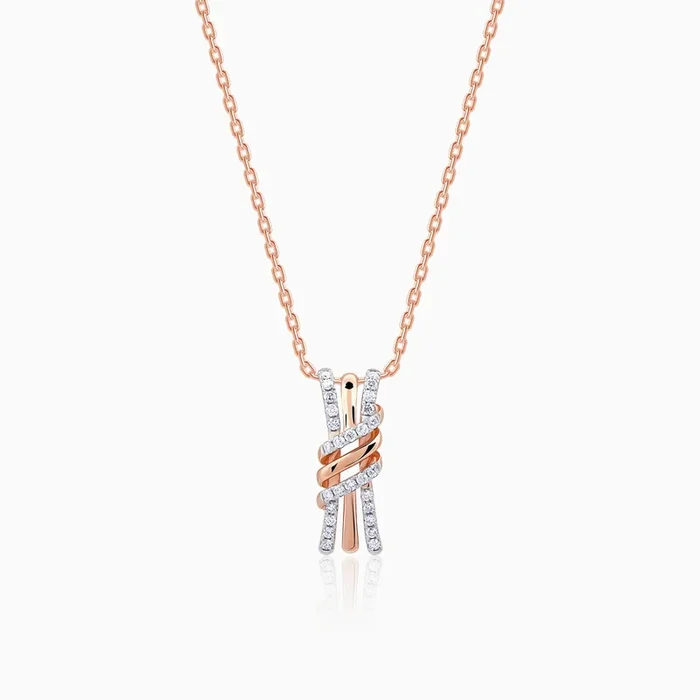 Rose Gold Dreamer Feels Lab Grown Diamond Pendant