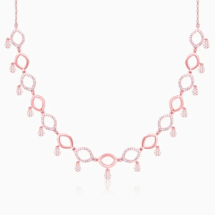 Rose Gold Duchess Necklace