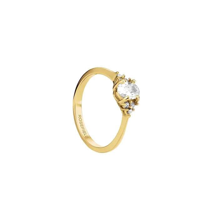 Rosefield Vintage Oval Zirconia Ring