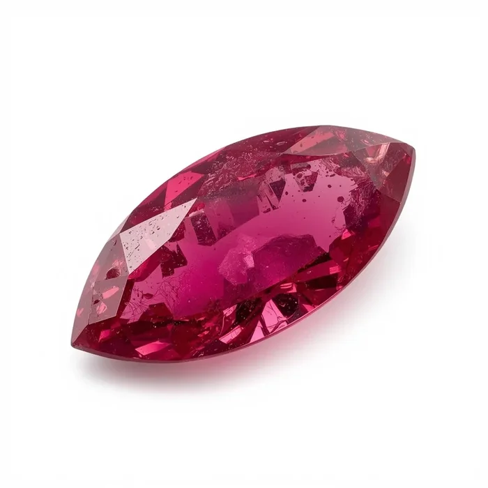Ruby (GF) 1PC Medium 7×14 MM Marquise Faceted Pink Splendid Precious Loose Gemstone