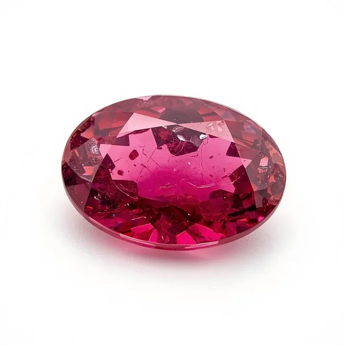 Ruby (GF) 1PC Medium 8×10 MM Oval Faceted Pink High-Quality Precious Loose Gems