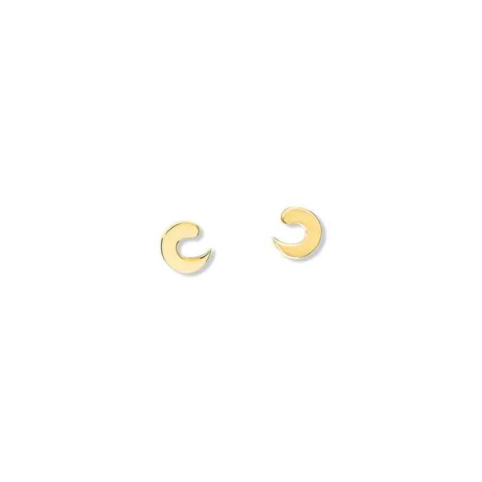 Sabina Stud Earrings Yellow Gold