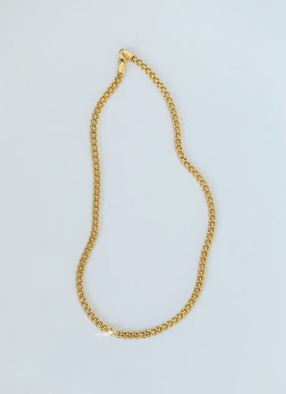 Sady rolex 5mm necklace 14k gold