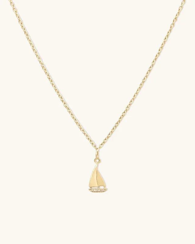 Sailboat Necklace