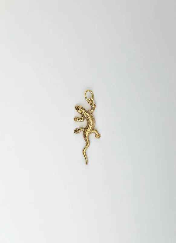 Salamander bedel 14k goud
