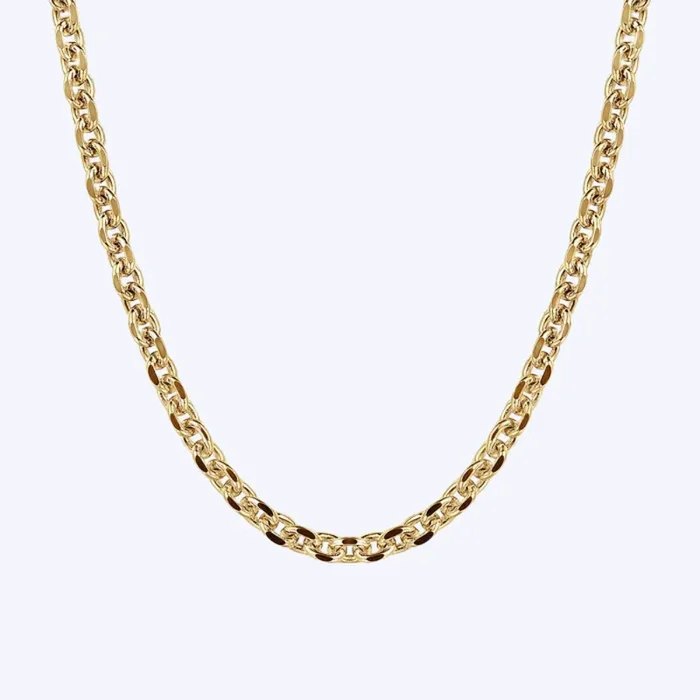 Samuel Hollow Link Men’s Chain 22″