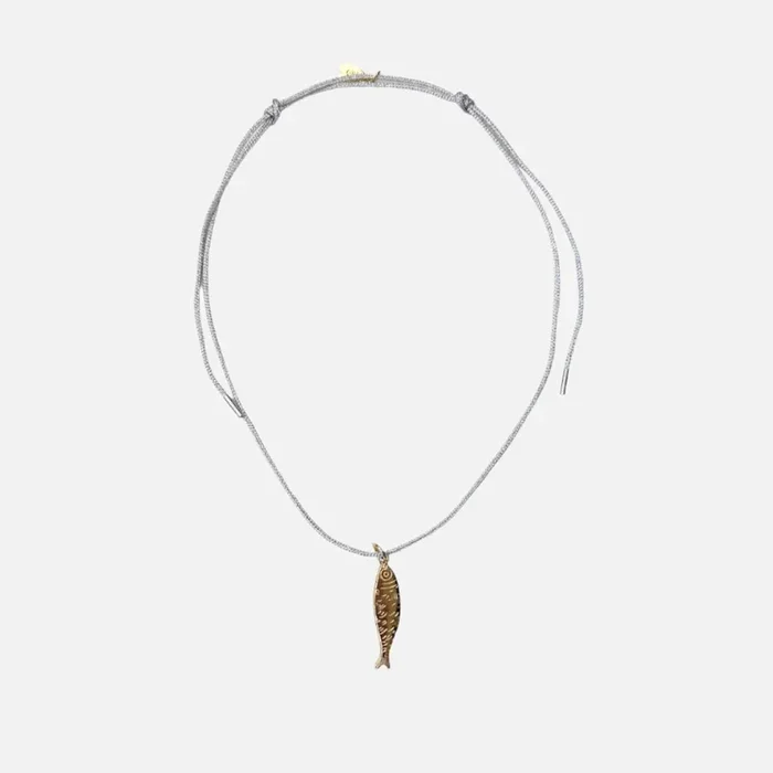 Seaside Souvenir Fish Necklace