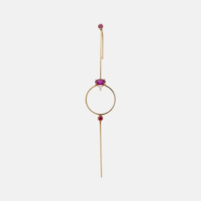 Seeing Eye Needle Earring
