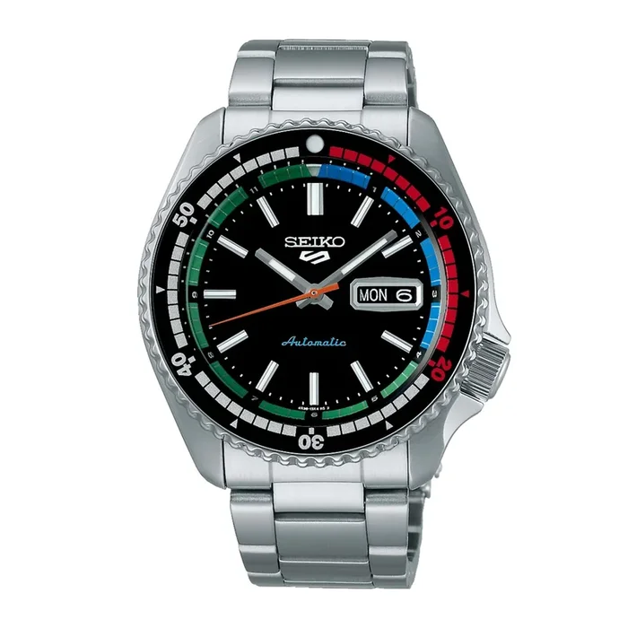 Seiko 5 Sports Retro Colour “Regatta Timer” SRPK13K1 – Lepage