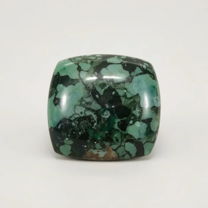 Serpentine 1PC Small 8×8 MM Square Cabochon Green Superior semi Precious Gems