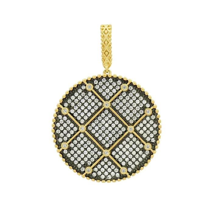 Signature Double Sided Pendant