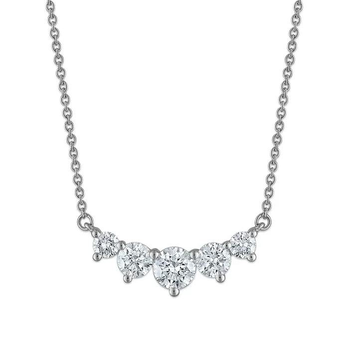 Signature EcoLove 2 CTW Lab Grown Diamond Necklace in 14KT Gold