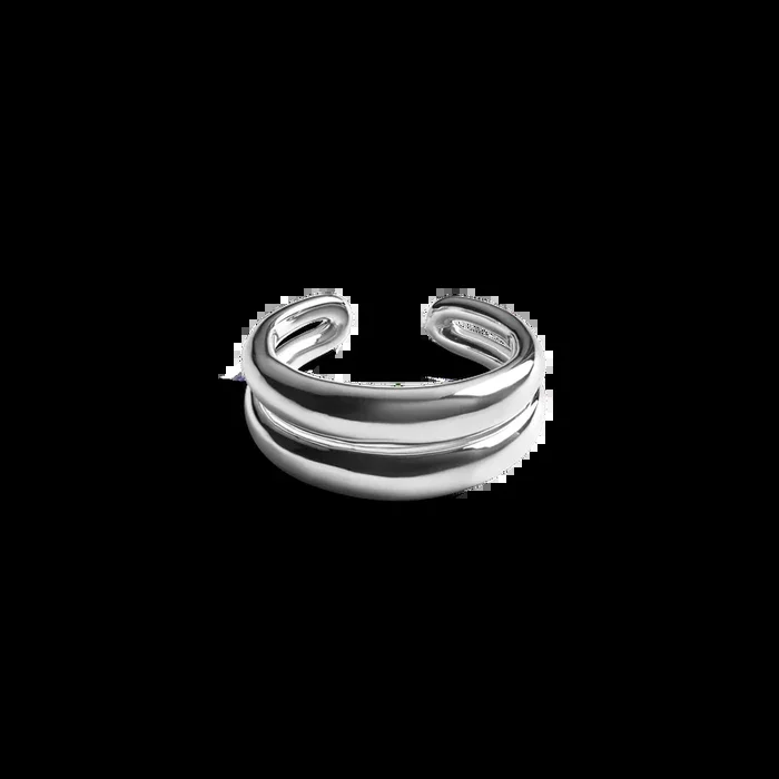 Signature Link Adjustable Ring – Sterling Silver