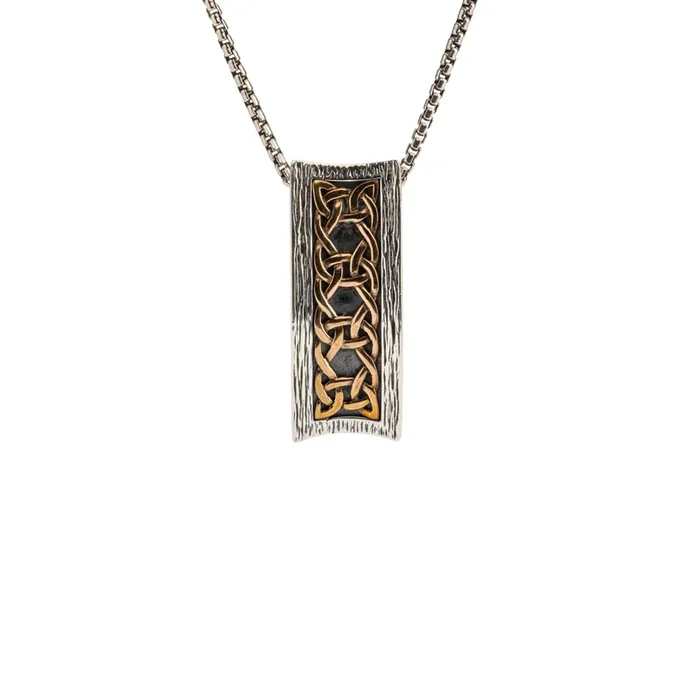 Silver and Bronze Scavaig Pendant