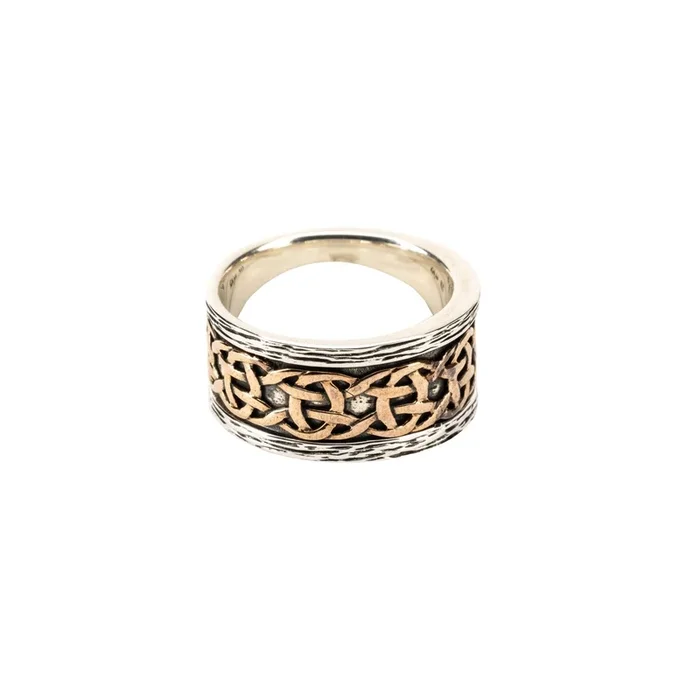 Silver and Bronze Scavaig Ring