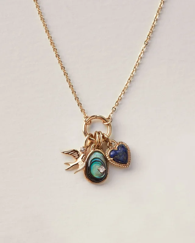 Silver Deliverer Charm Necklace